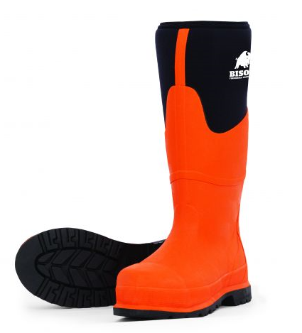 Bison Neo Boot - Rubber / Neoprene with Steel Cap | Gumboots, Socks ...