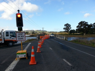 Portable Traffic Signals