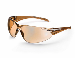 XSPEX Bronze Mirror Lens Safety Glasses