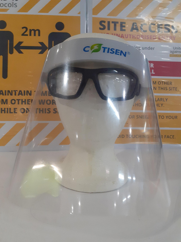 Medical Grade Face Shield Safety Gear TMC Ltd Traffic Management