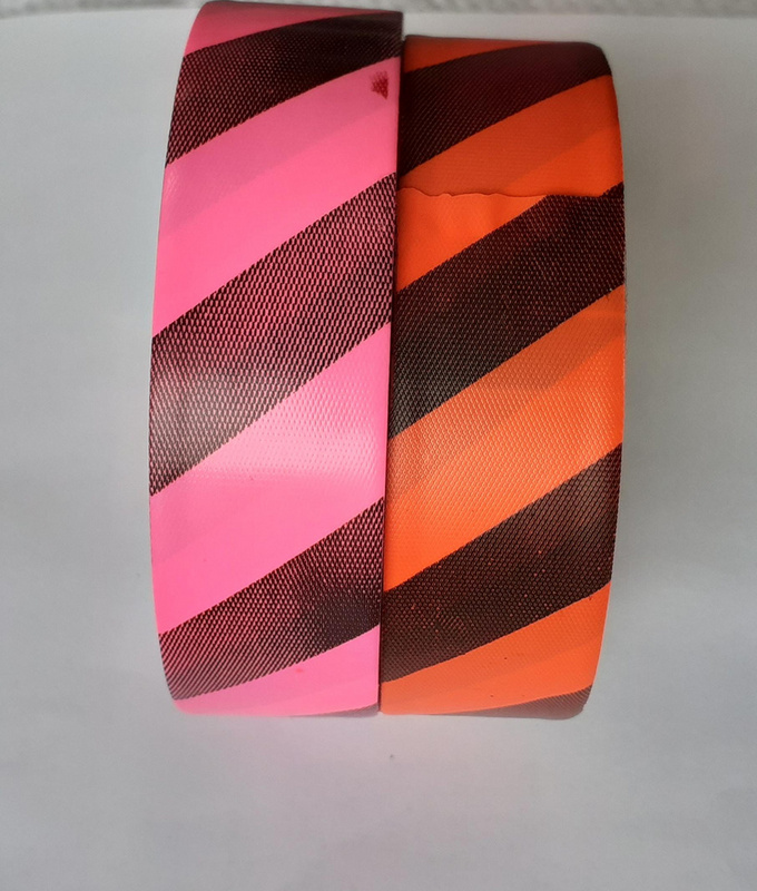 Striped Flagging Tape Line Marking, Hazard, Adhesive, & Pest Control