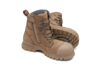 Blundstone Stone Zip Sided Lace Up Blundstone Stone Zip Sided Lace Up