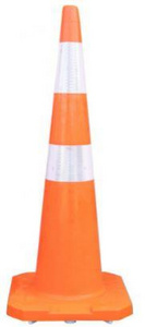 Enviro Slim PVC Road Cone 900mm