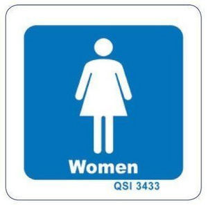 Women Toilet Sign