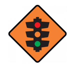 Traffic Light Signals Sign