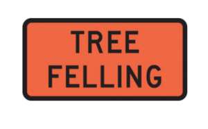 Tree Felling Sign