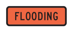 Flooding Sign