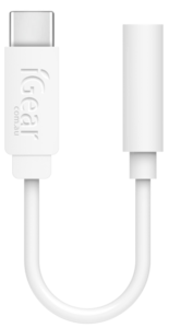 USB-C EARPHONE ADAPTOR - WHITE