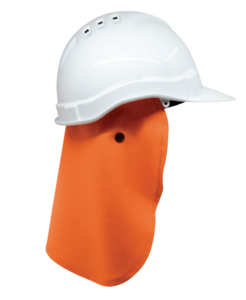 Hard Hat Sun Shade  - Orange