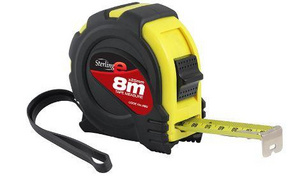 Sterling E Series Tape Measure 8M x 25mm Metric