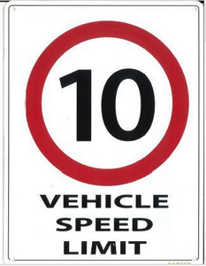 Vehicle Speed Limit 10km