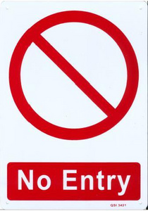 No Entry