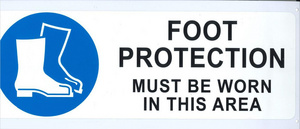 Foot Protection Sign