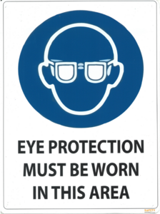 Eye Protection Sign