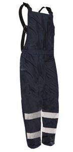 Essentials D/N PU Coated Navy Bib Trousers