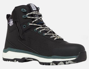 King Gee Terra Firma Hybrid Comp Toe Work Boots 5" L/Zip