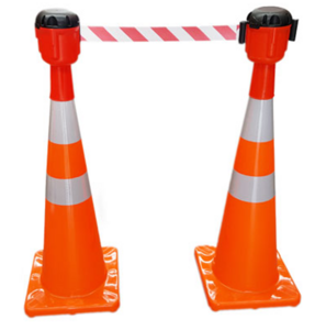 Cone Topper 9mt Red / White