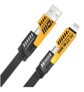 C, C, 8 PIN, USB, 4 IN 1 CABLE - HEAVY DUTY