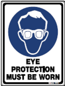 Eye Protection Sign